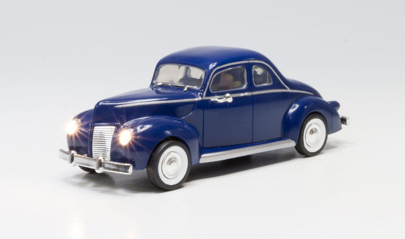 Woodland JP5978 O Just Plug Vehicles Blue Coupe