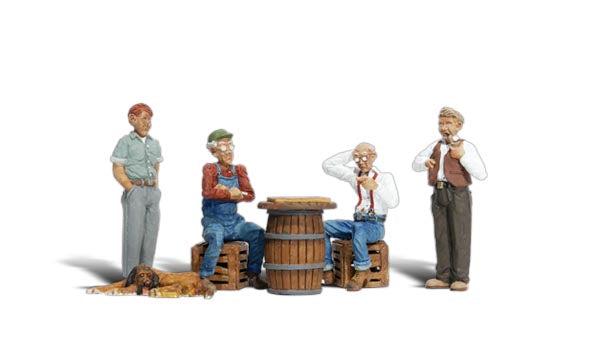 Woodland Scenics A1848 HO Scale Figures - Checker Players