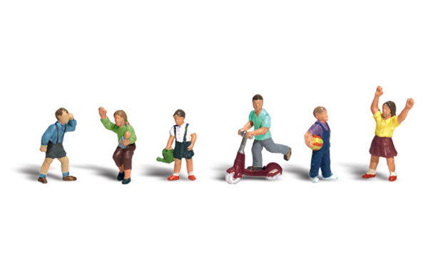 Woodland Scenics A1891 HO Scale Figures - Children