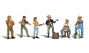 Woodland Scenics A1902 HO Scale Figures - Jug Band