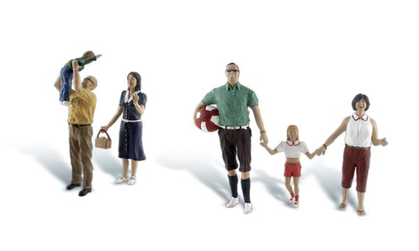 Woodland Scenics A1930 HO Scale Figures - The Founders