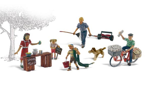 Woodland Scenics A1938 HO Scale Figures - Summertime Jobs