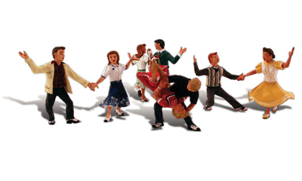 Woodland Scenics A1950 HO Scale Figures - Swingin' Sensation