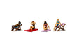 Woodland Scenics A1963 HO Scale Figures - Sun Tanners