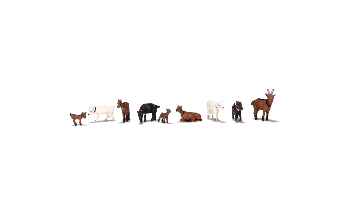 Woodland Scenics A1965 HO Scale Figures - Goats