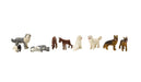 Woodland Scenics A1971 HO Scale Figures - Dog Pack