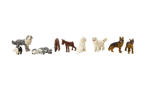 Woodland Scenics A1971 HO Scale Figures - Dog Pack