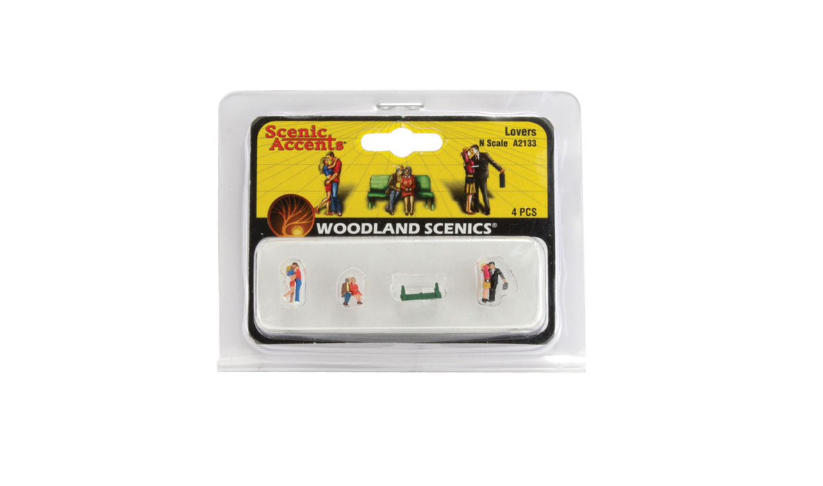 Woodland Scenics A2133 N Scale Figures - Lovers