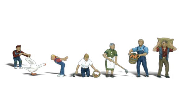 Woodland Scenics A2152 N Scale Figures - Farm People