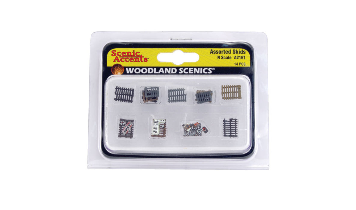 Woodland Scenics A2161 N Scale Figures - Assorted Skids