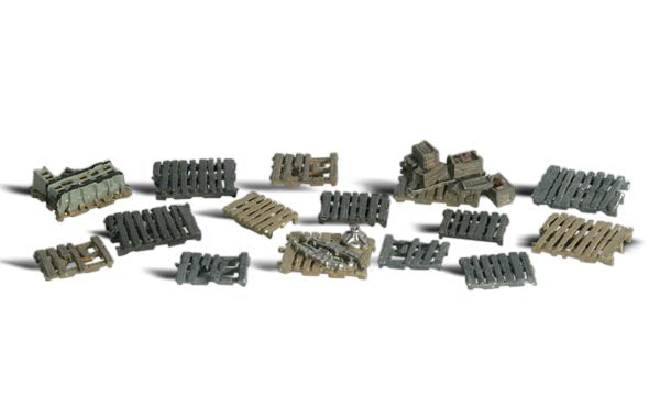 Woodland Scenics A2161 N Scale Figures - Assorted Skids