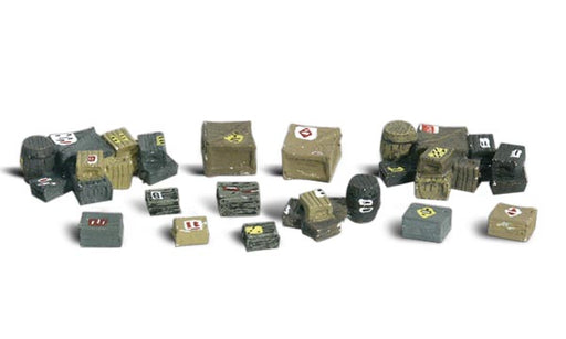 Woodland Scenics A2162 N Scale Figures - Assorted Crates