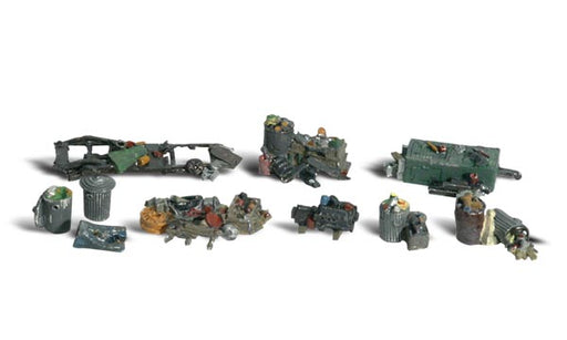 Woodland Scenics A2163 N Scale Figures - Assorted Junk