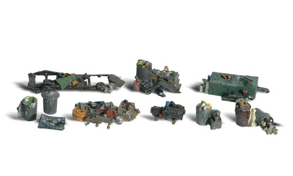 Woodland Scenics A2163 N Scale Figures - Assorted Junk