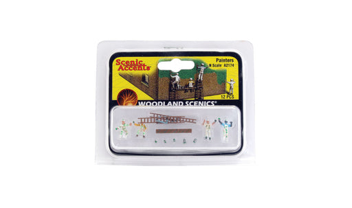 Woodland Scenics A2174 N Scale Figures - Painters