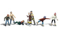 Woodland Scenics A2184 N Scale Figures - Ice Skaters
