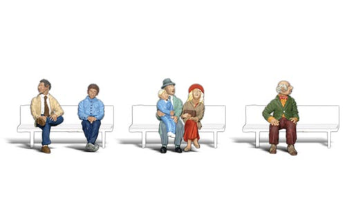 Woodland Scenics A2190 N Scale Figures - Passengers