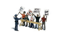 Woodland Scenics A2197 N Scale Figures - Picket Line