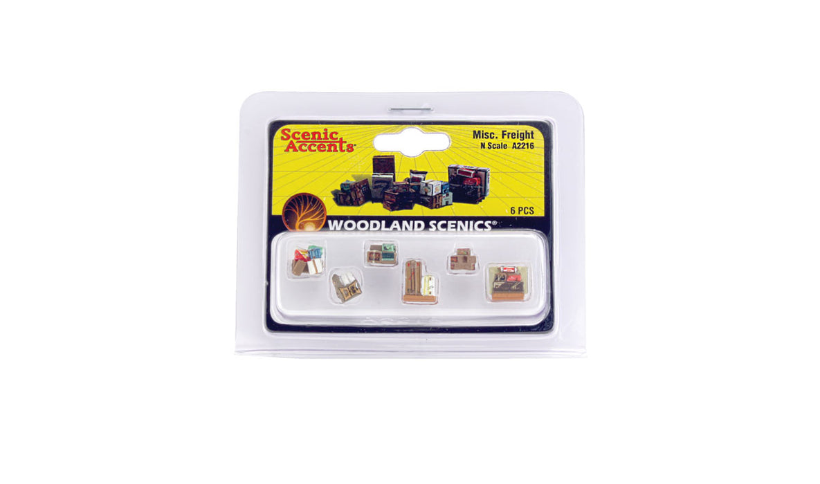Woodland Scenics A2216 N Scale Figures - Miscellaneous Freight