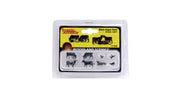 Woodland Scenics A2217 N Scale Figures - Black Angus Cows