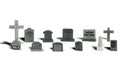 Woodland Scenics A2726 O Scale Figures - Tombstones