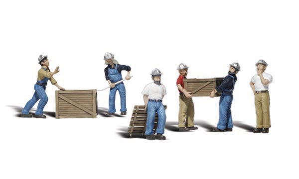 Woodland Scenics A2729 O Scale Figures - Dock Workers
