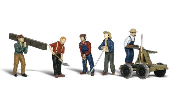 Woodland Scenics A2747 O Scale Figures - Rail Workers