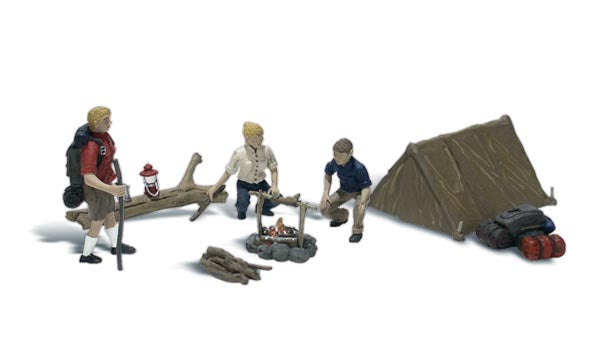 Woodland Scenics A2754 O Scale Figures - Campers