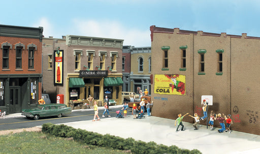 Woodland Scenics A2760 O Scale Figures - Shootin' Hoops
