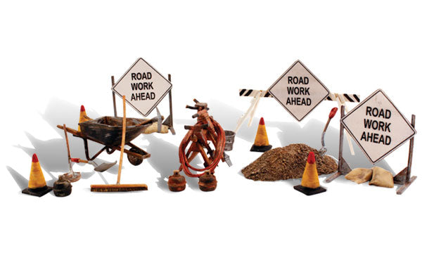 Woodland Scenics A2762 O Scale Figures - Road Crew Details