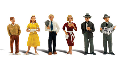 Woodland Scenics A2763 O Scale Figures - Pedestrians