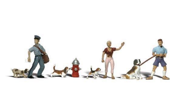 Woodland Scenics A2768 O Scale Figures - People & Pets