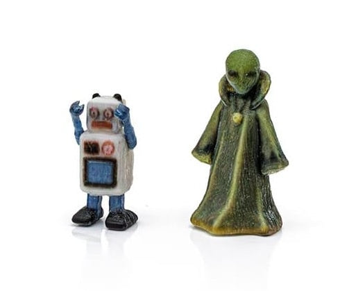 Woodland Scenics A2860 O Scale Find Me Figures - Earth Visitors (2 Pack)