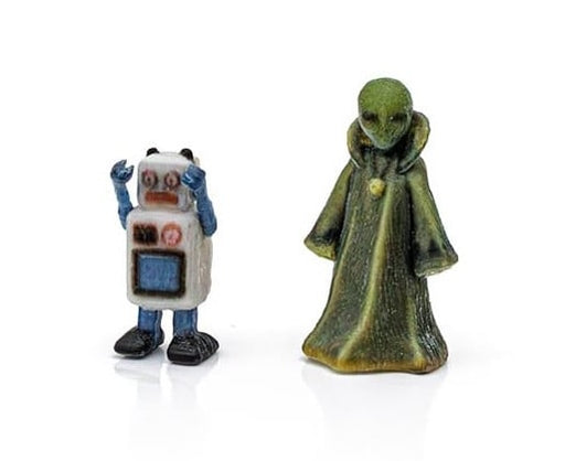Woodland Scenics A2860 O Scale Find Me Figures - Earth Visitors (2 Pack)