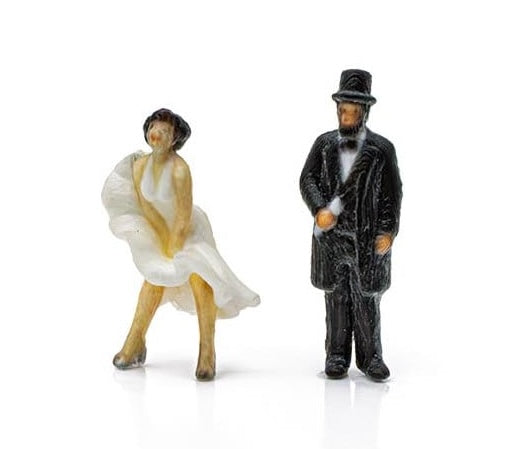 Woodland Scenics A2862 O Scale Find Me Figures - Historical People (2 Pack)