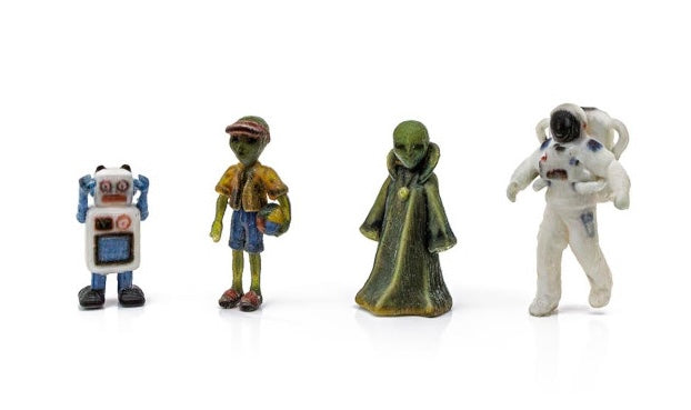 Woodland Scenics A2865 HO Scale Find Me Figures - Sci-Fi