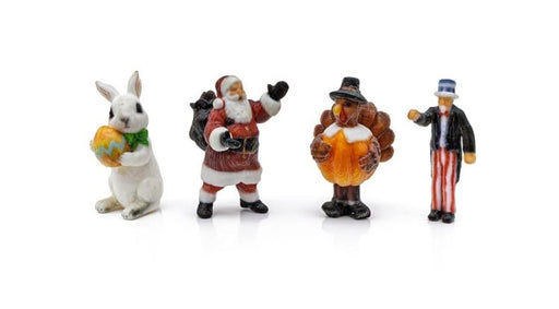 Woodland Scenics A2868 HO Scale Find Me Figures - Holiday