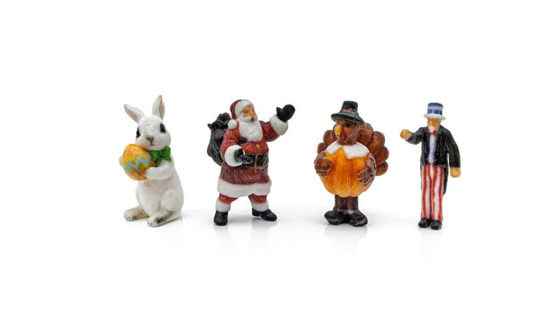 Woodland Scenics A2873 N Scale Find Me Figures - Holiday