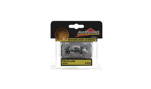 Woodland Scenics AS5323 N Scale Vehicles - Felix Fix-a-Flat