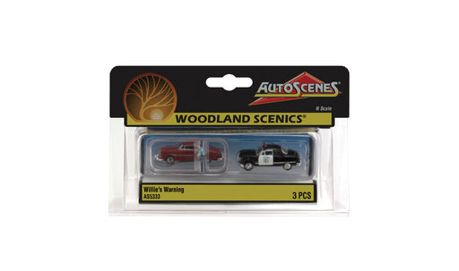 Woodland Scenics AS5333 N Scale Vehicles - Willie's Warning