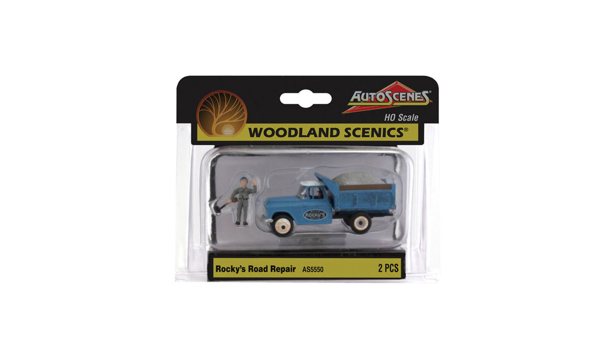Woodland Scenics AS5550 HO Scale Vehicles - Rocky's Road Repair
