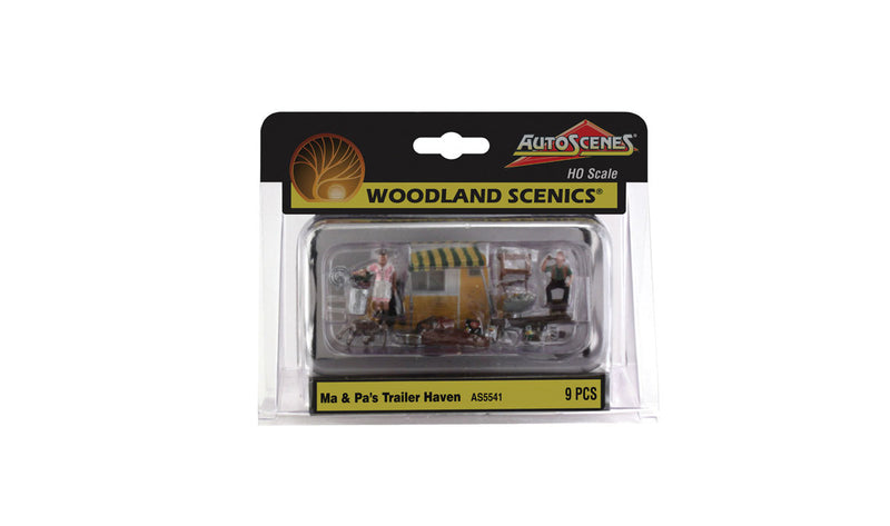 Woodland Scenics AS5542 HO Scale Vehicles - Ma & Pa's Trailer Haven