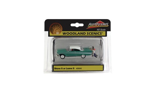 Woodland Scenics AS5543 HO Scale Vehicles - Shove It or Leave It