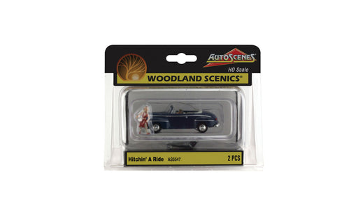 Woodland Scenics AS5547 HO Scale Vehicles - Hitchin' A Ride