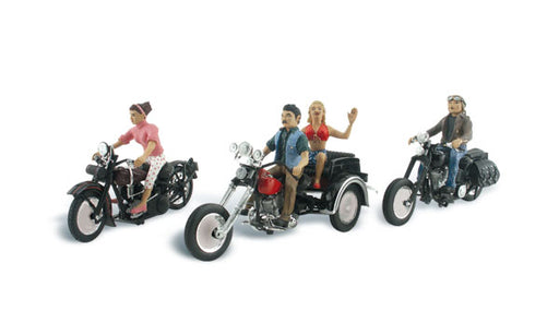 Woodland Scenics AS5549 HO Scale Vehicles - Born to Ride