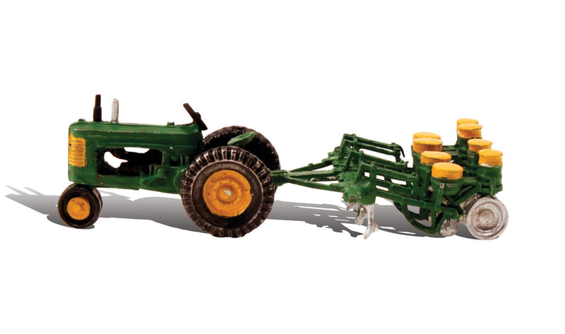 Woodland Scenics AS5565 HO Scale Vehicles - Tractor & Planter