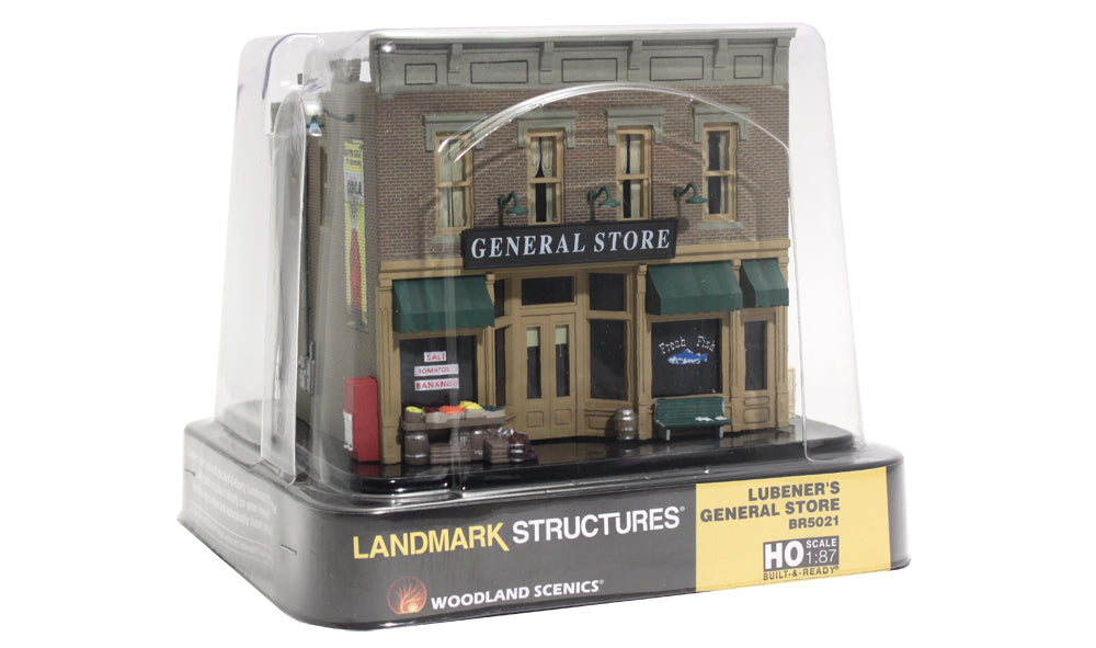 Woodland Scenics BR5021 HO Scale Built Up Structure - Lubener's General Store