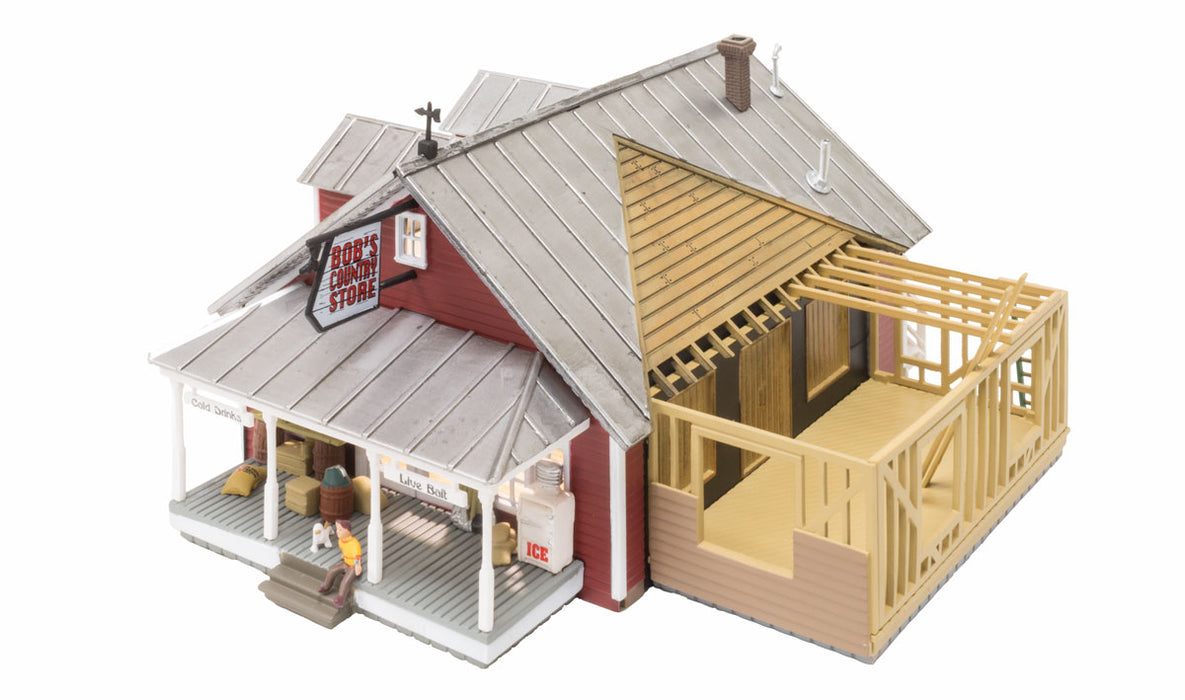 Woodland Scenics BR5031 HO Scale Built Up Structure - Country Store Expansion