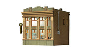 Woodland Scenics BR5033 HO Scale Built Up Structure - Citizens Savings & Loan