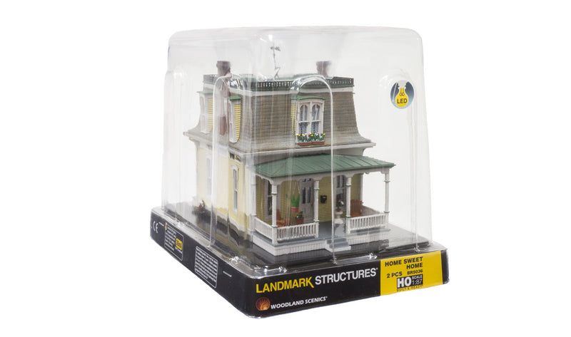 Woodland Scenics BR5036 HO Scale Built Up Structure - Home Sweet Home